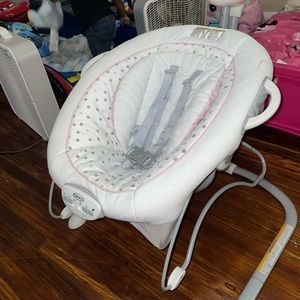 Baby Girl Electric Swing